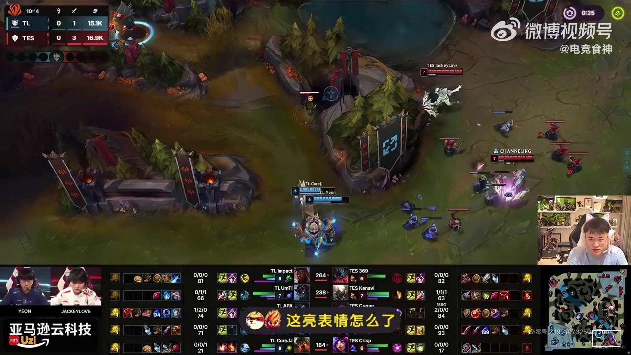 DB电子官网Uzi：亮表情说白了就觉得你菜 弱爆一般不会点 过分一点就是点赞