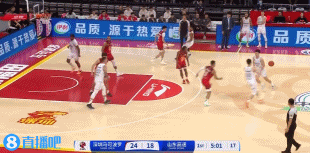 DG视讯官网平台率先发力!陈培东手感火热 半节时间三分3中3独得9分