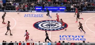 DB视讯百家乐发动机！哈登连续助攻喂饼小琼斯 快船持续发力取得两位数领先