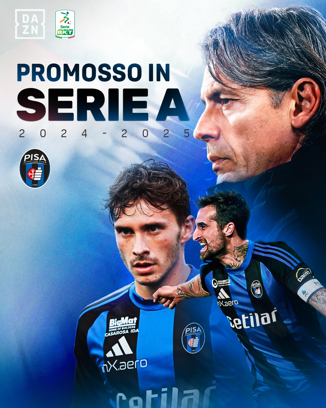 DB视讯官方登录入口比萨升级!大因扎吉:弟弟发来信息祝贺我,他作为教练是我的榜样