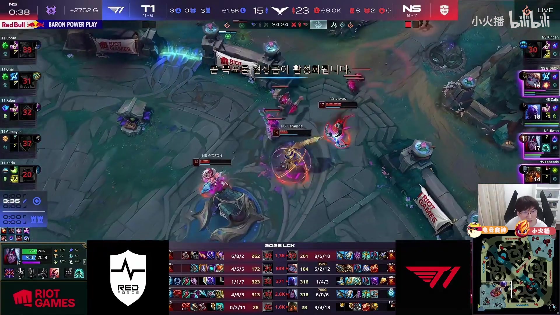 DB视讯官网Bsyy： NS给T1莽昏头了 T1就Faker正常一点 其他人神志不清了