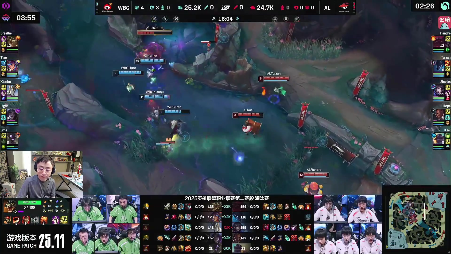 DG视讯官网平台水晶哥看Light卡莎天肥开局被干碎：AL纸面实力第二 打不过正常！